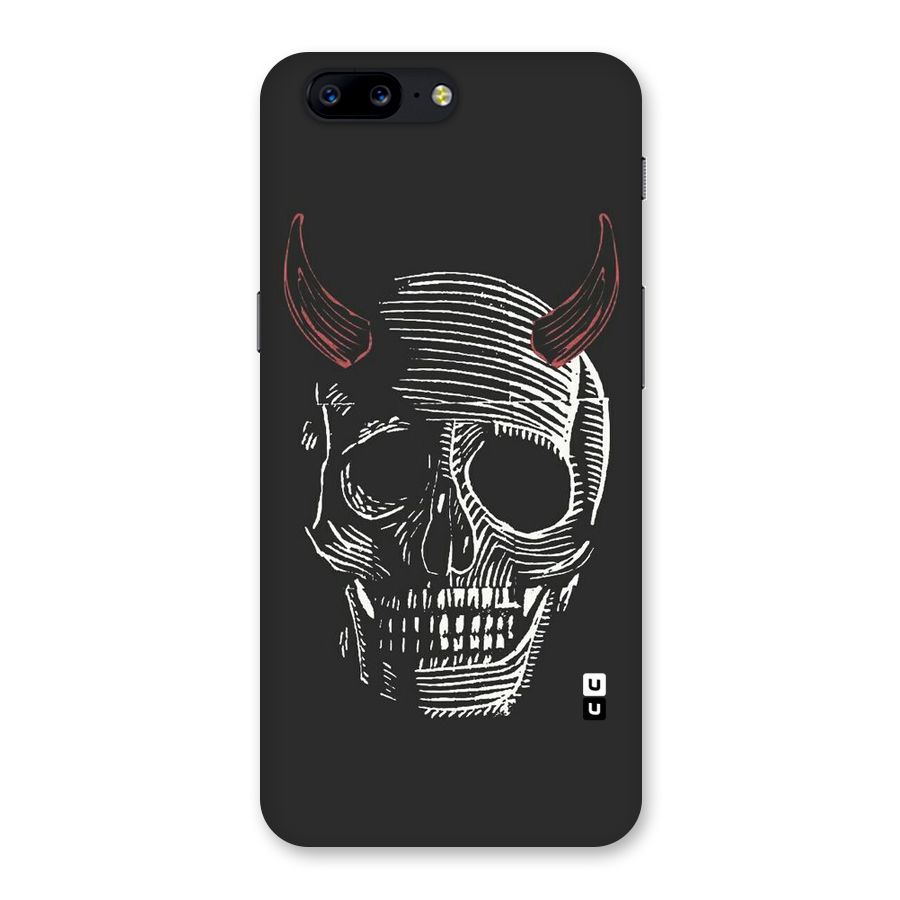 Spooky Face Back Case for OnePlus 5