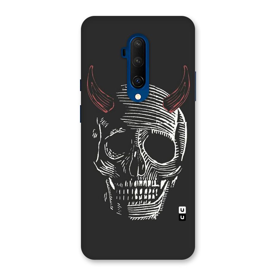 Spooky Face Back Case for OnePlus 7T Pro