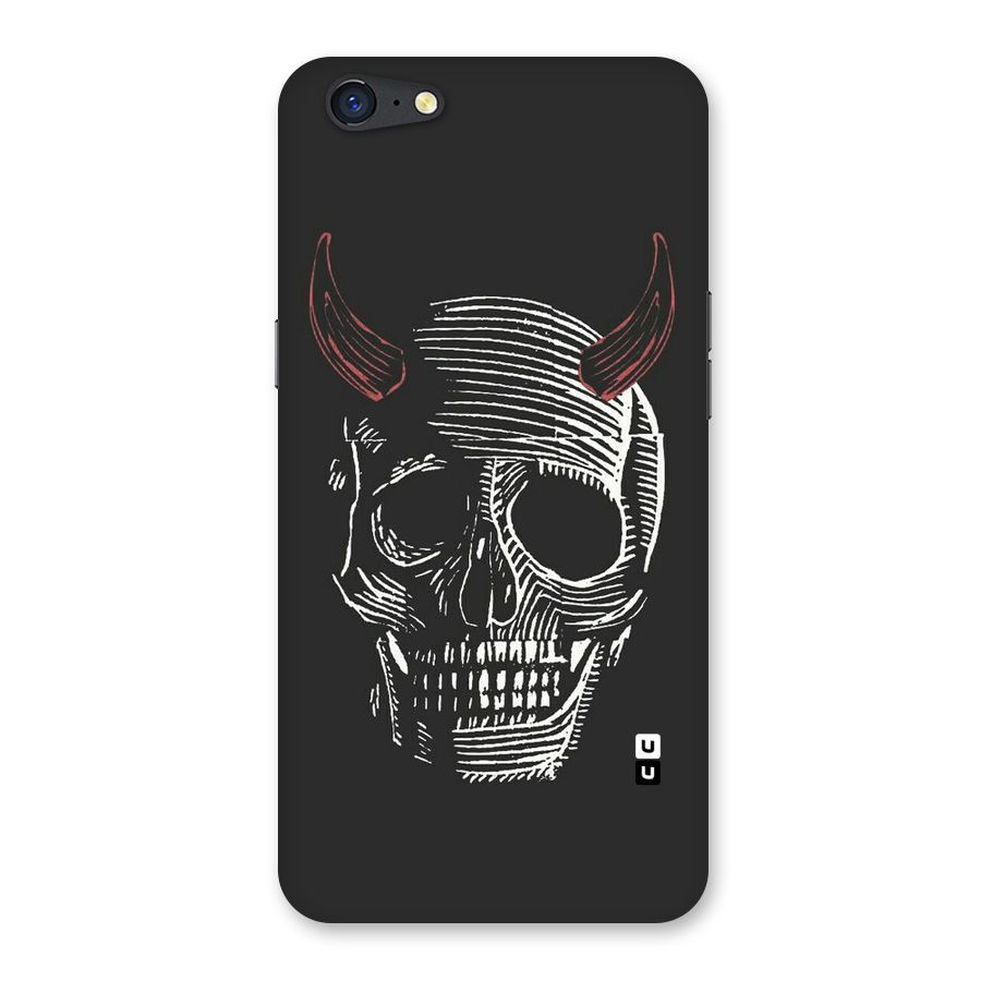Spooky Face Back Case for Oppo A71