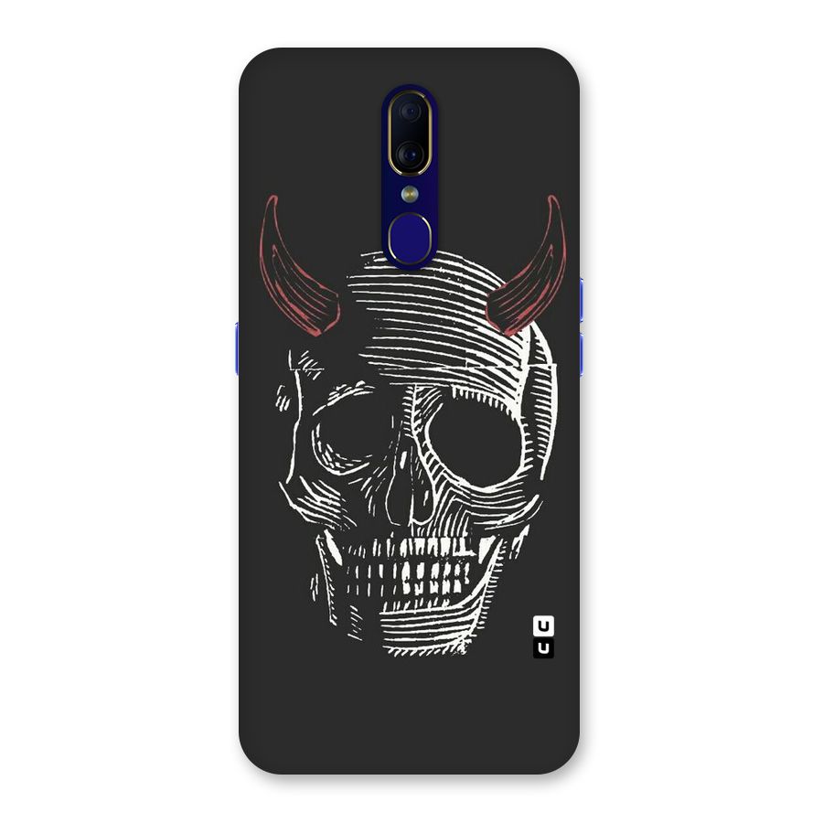 Spooky Face Back Case for Oppo A9