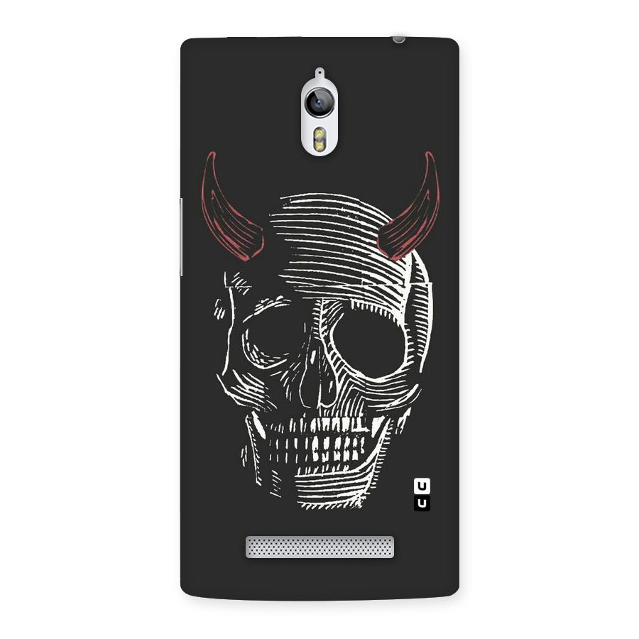 Spooky Face Back Case for Oppo Find 7