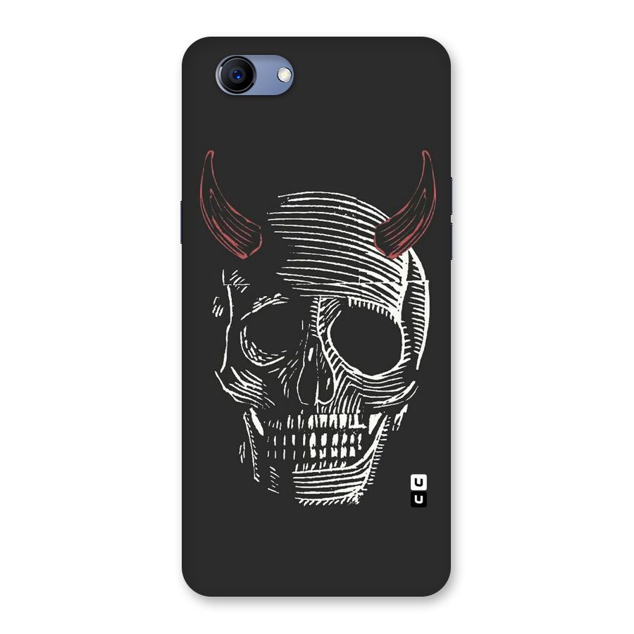 Spooky Face Back Case for Oppo Realme 1