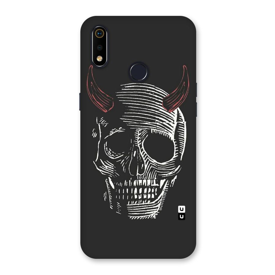 Spooky Face Back Case for Realme 3i