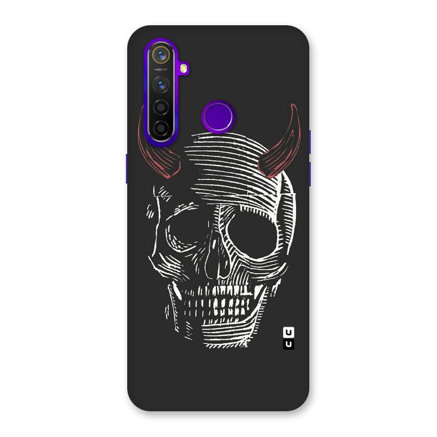 Spooky Face Back Case for Realme 5 Pro