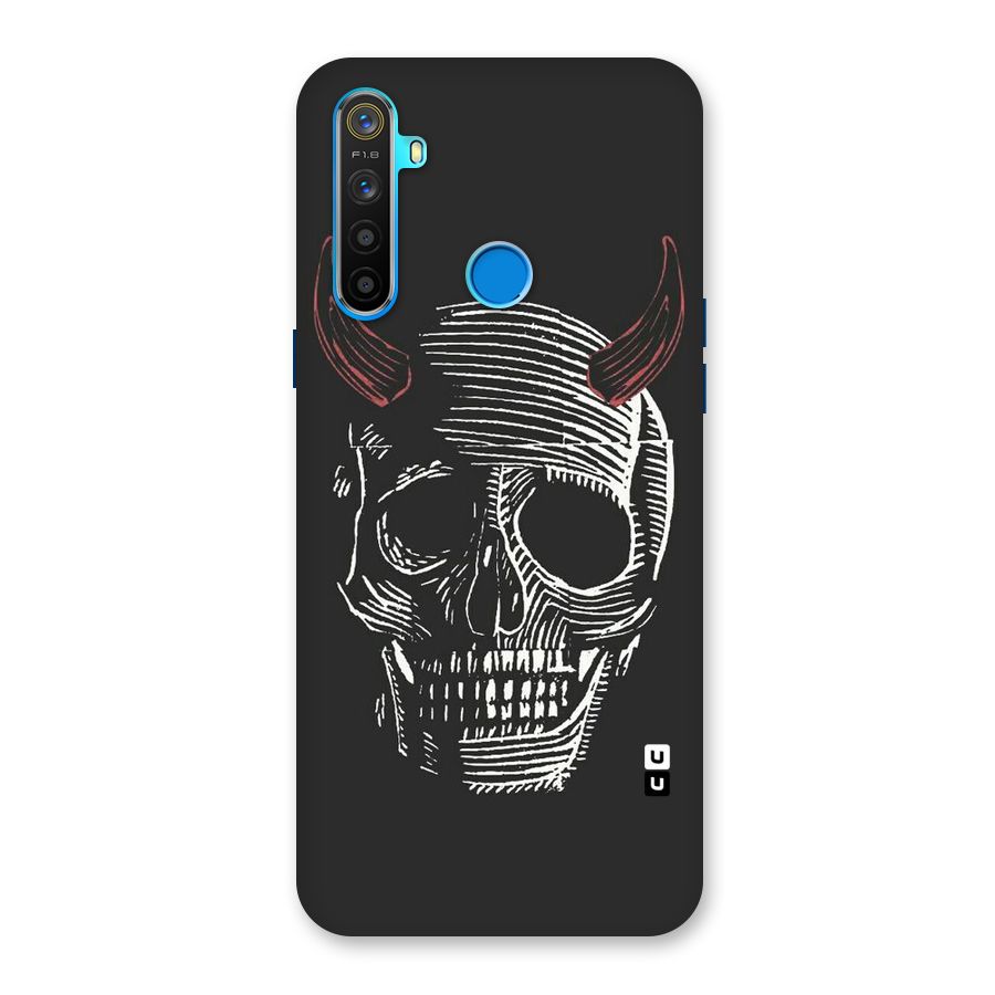 Spooky Face Back Case for Realme 5s
