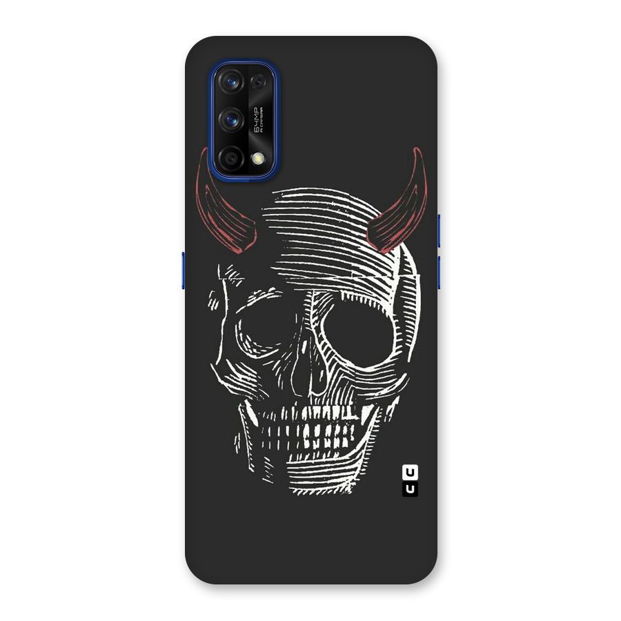 Spooky Face Back Case for Realme 7 Pro
