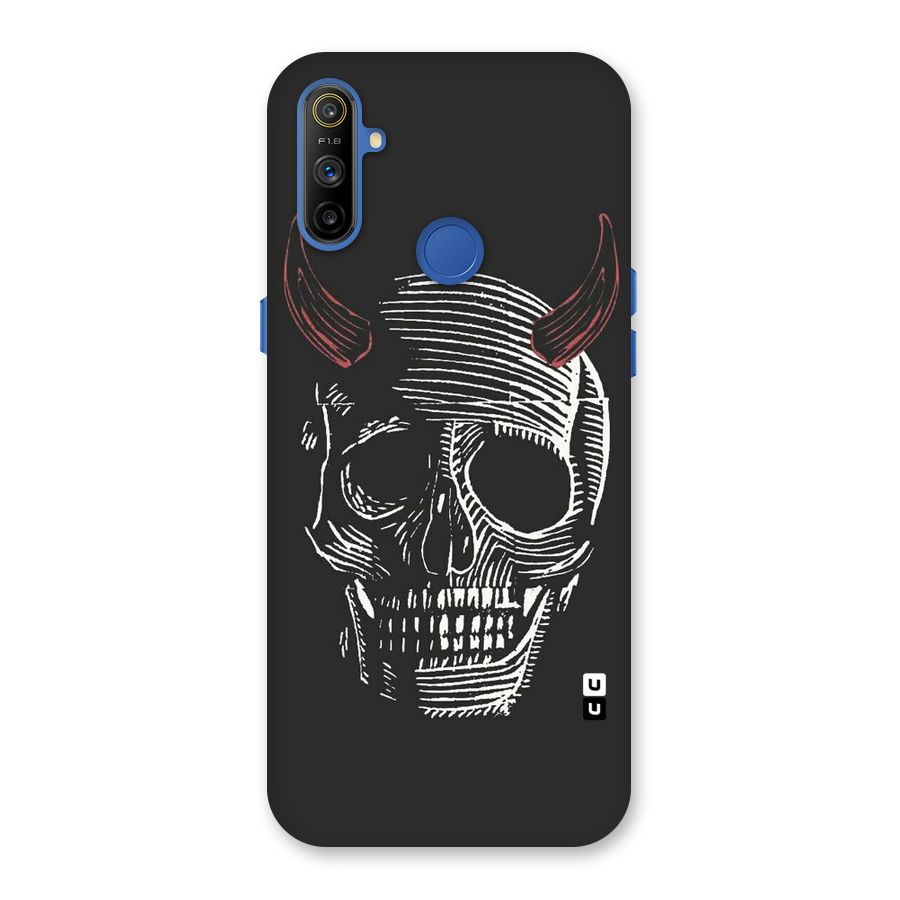 Spooky Face Back Case for Realme Narzo 10A