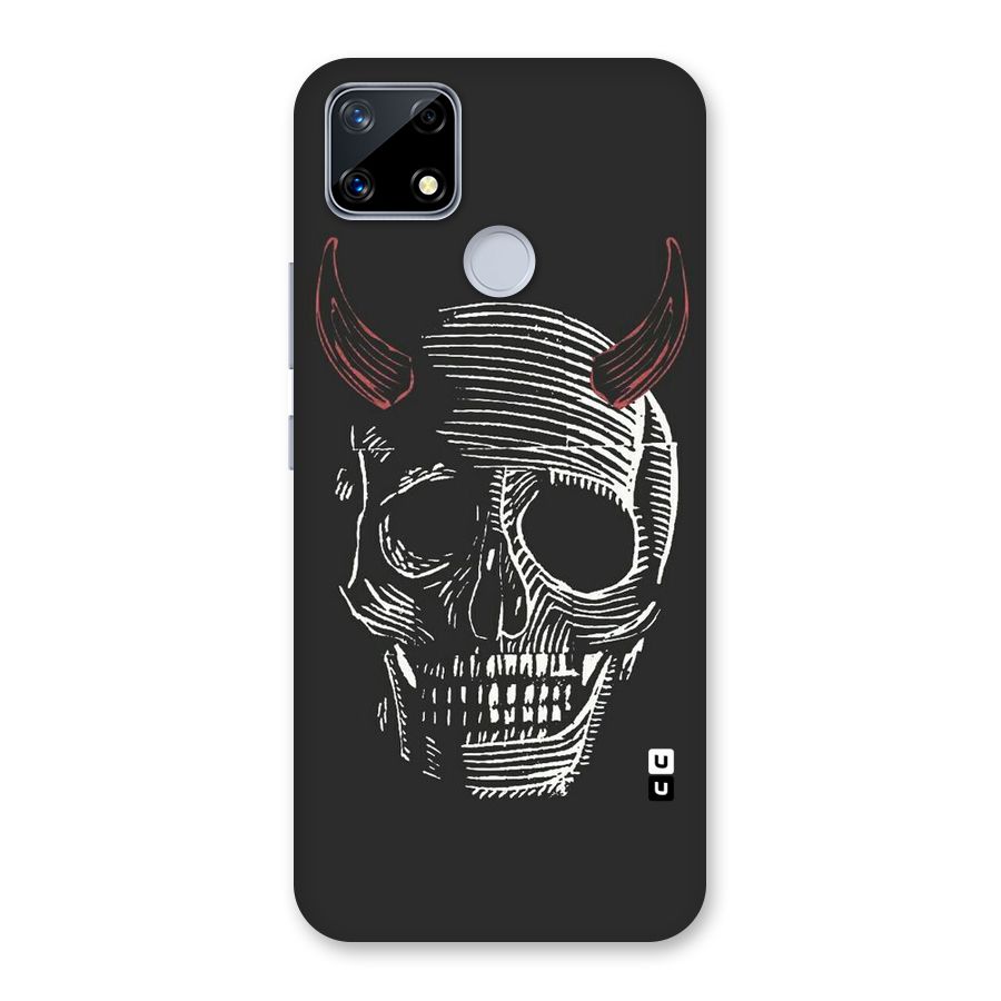 Spooky Face Back Case for Realme Narzo 20