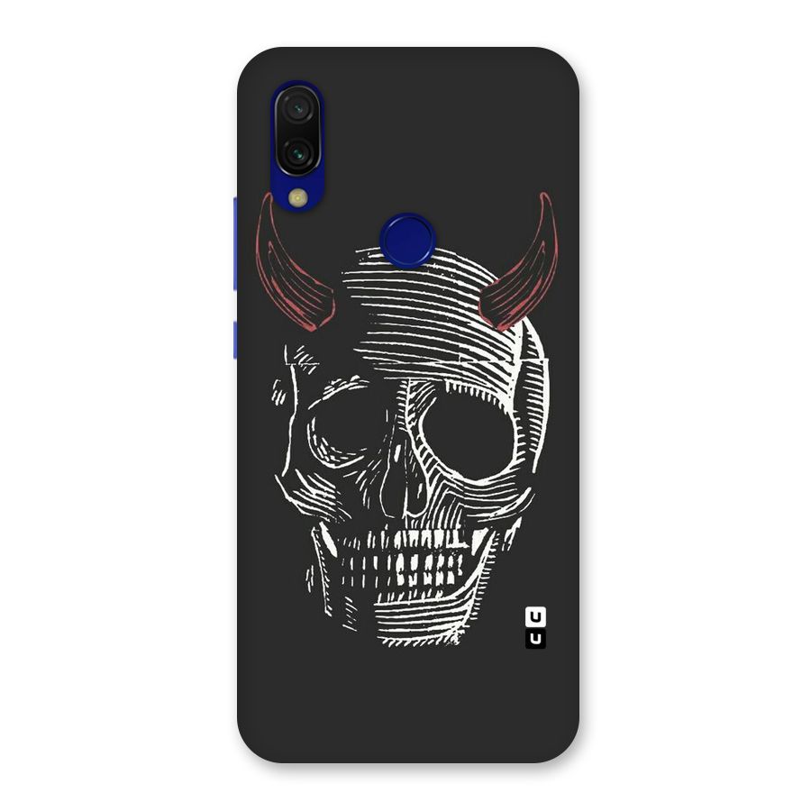 Spooky Face Back Case for Redmi 7