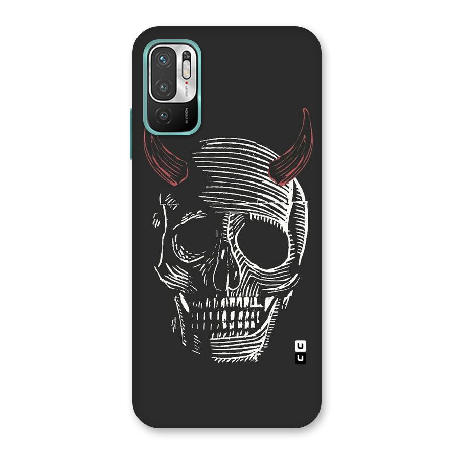 Spooky Face Back Case for Redmi Note 10T 5G