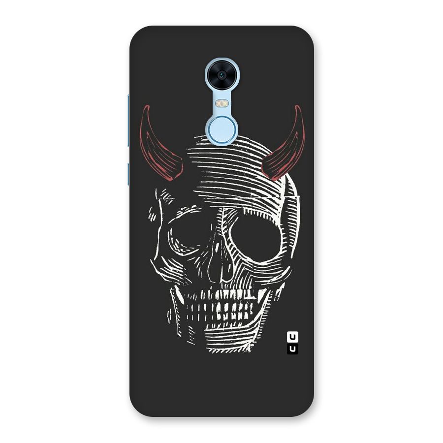 Spooky Face Back Case for Redmi Note 5