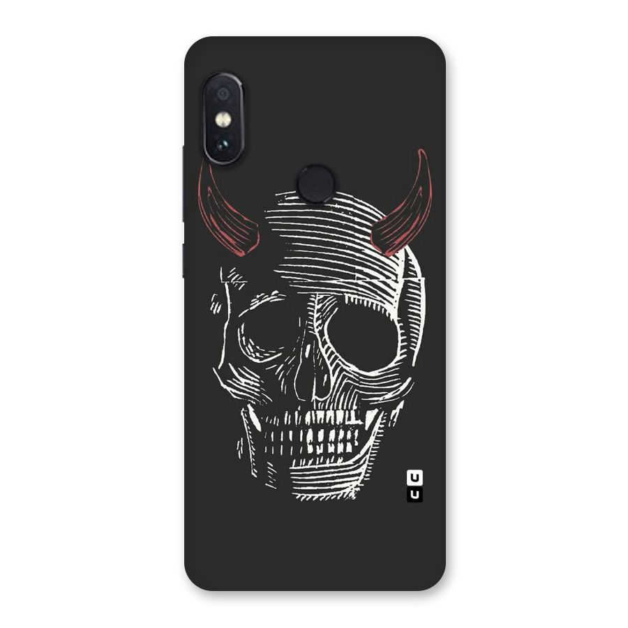 Spooky Face Back Case for Redmi Note 5 Pro