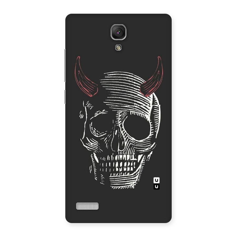 Spooky Face Back Case for Redmi Note Prime
