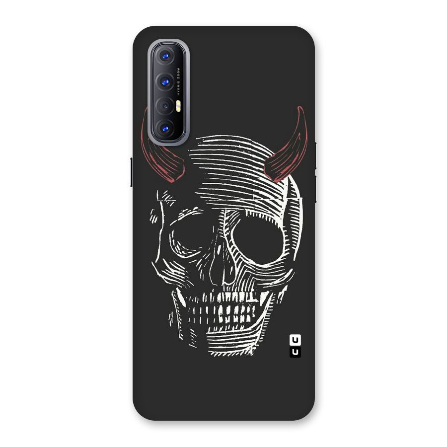 Spooky Face Back Case for Reno3 Pro