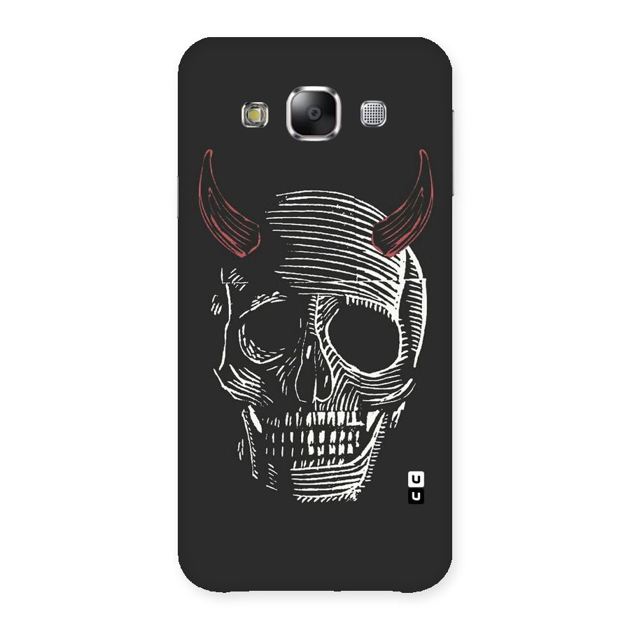 Spooky Face Back Case for Samsung Galaxy E5