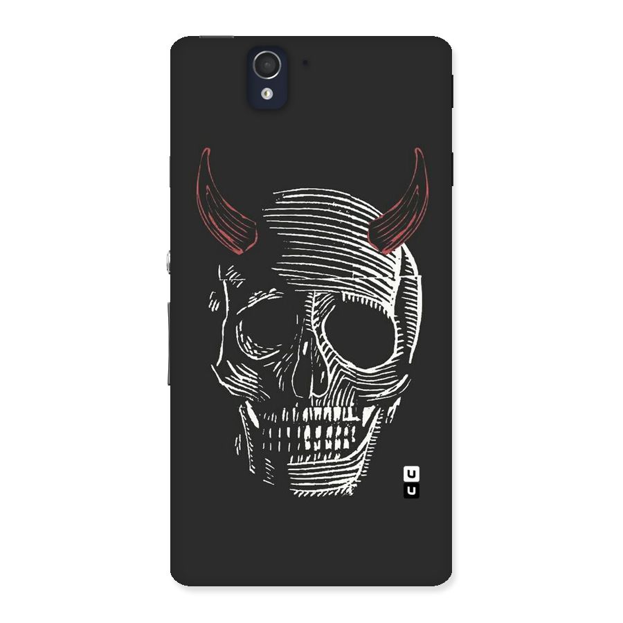 Spooky Face Back Case for Sony Xperia Z
