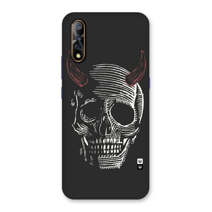 Spooky Face Back Case for Vivo S1