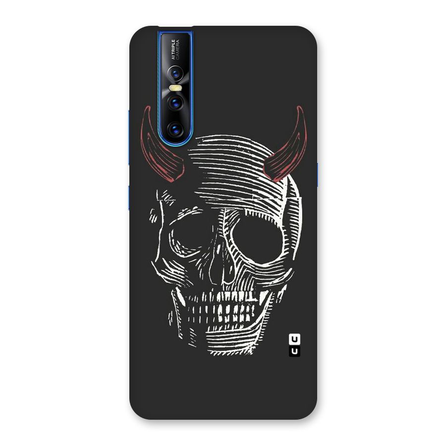 Spooky Face Back Case for Vivo V15 Pro