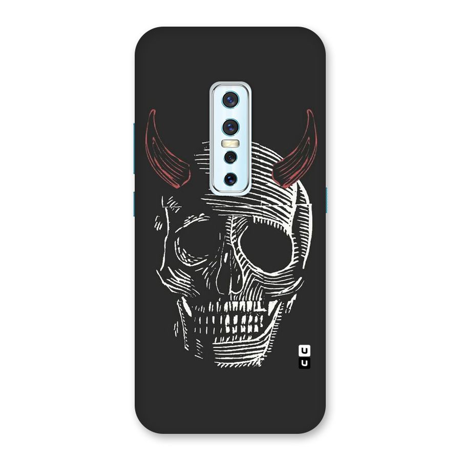 Spooky Face Back Case for Vivo V17 Pro