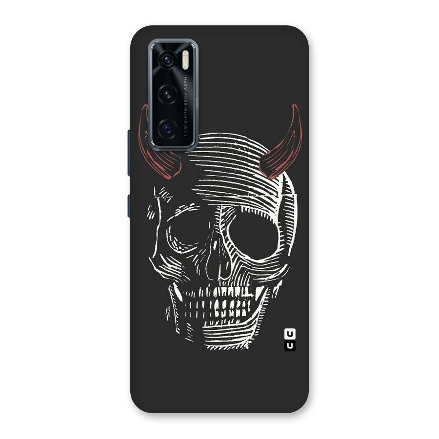 Spooky Face Back Case for Vivo V20 SE