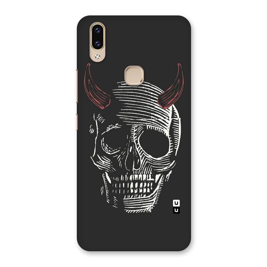 Spooky Face Back Case for Vivo V9