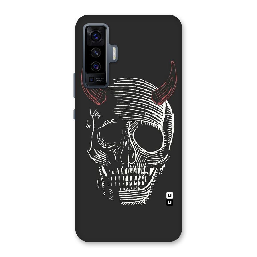 Spooky Face Back Case for Vivo X50