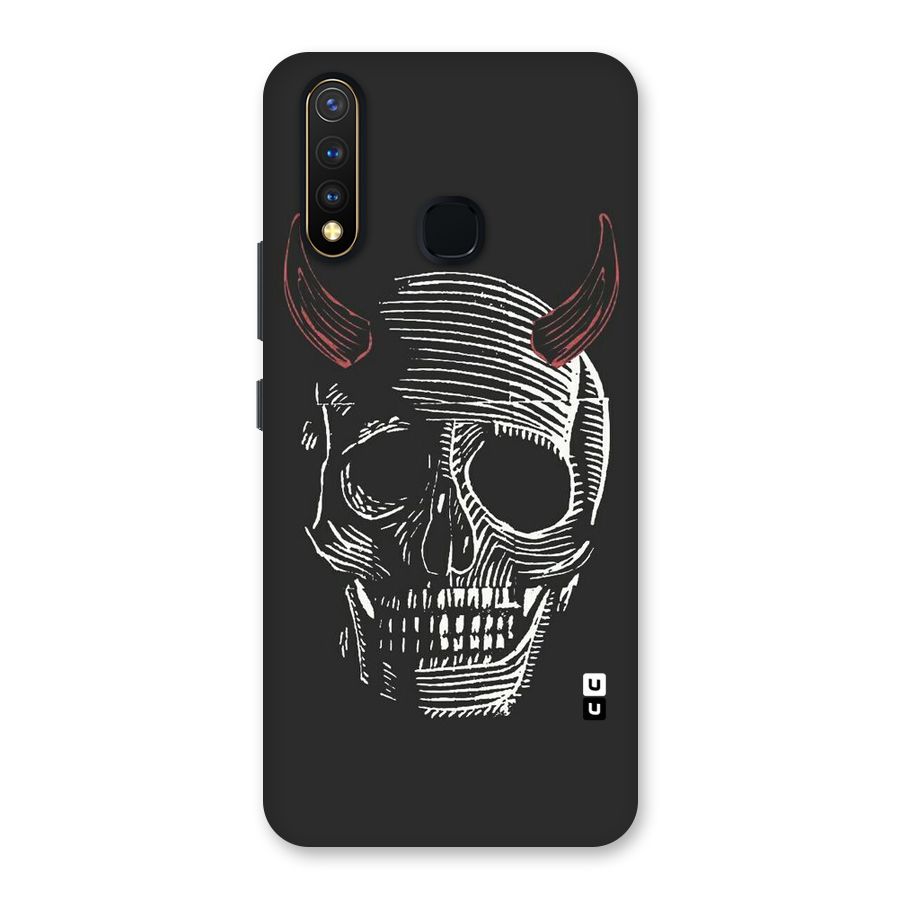 Spooky Face Back Case for Vivo Y19