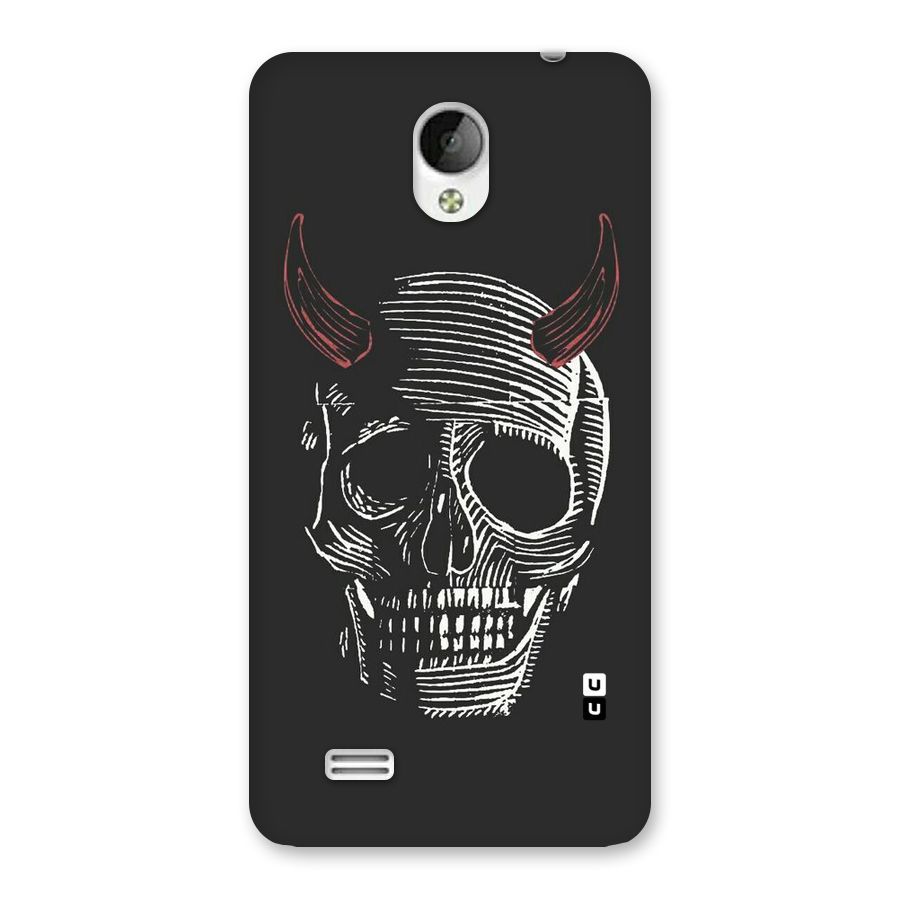 Spooky Face Back Case for Vivo Y21