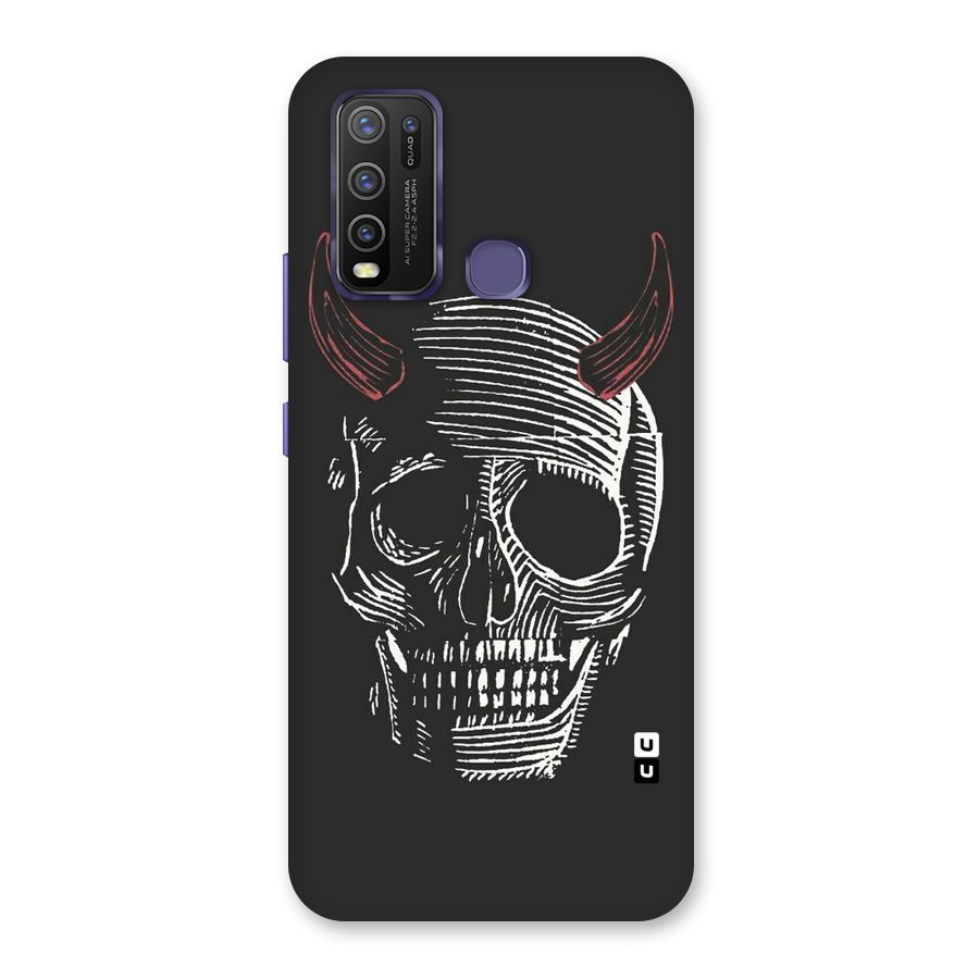 Spooky Face Back Case for Vivo Y50