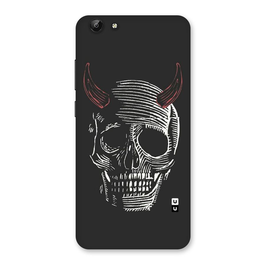 Spooky Face Back Case for Vivo Y69