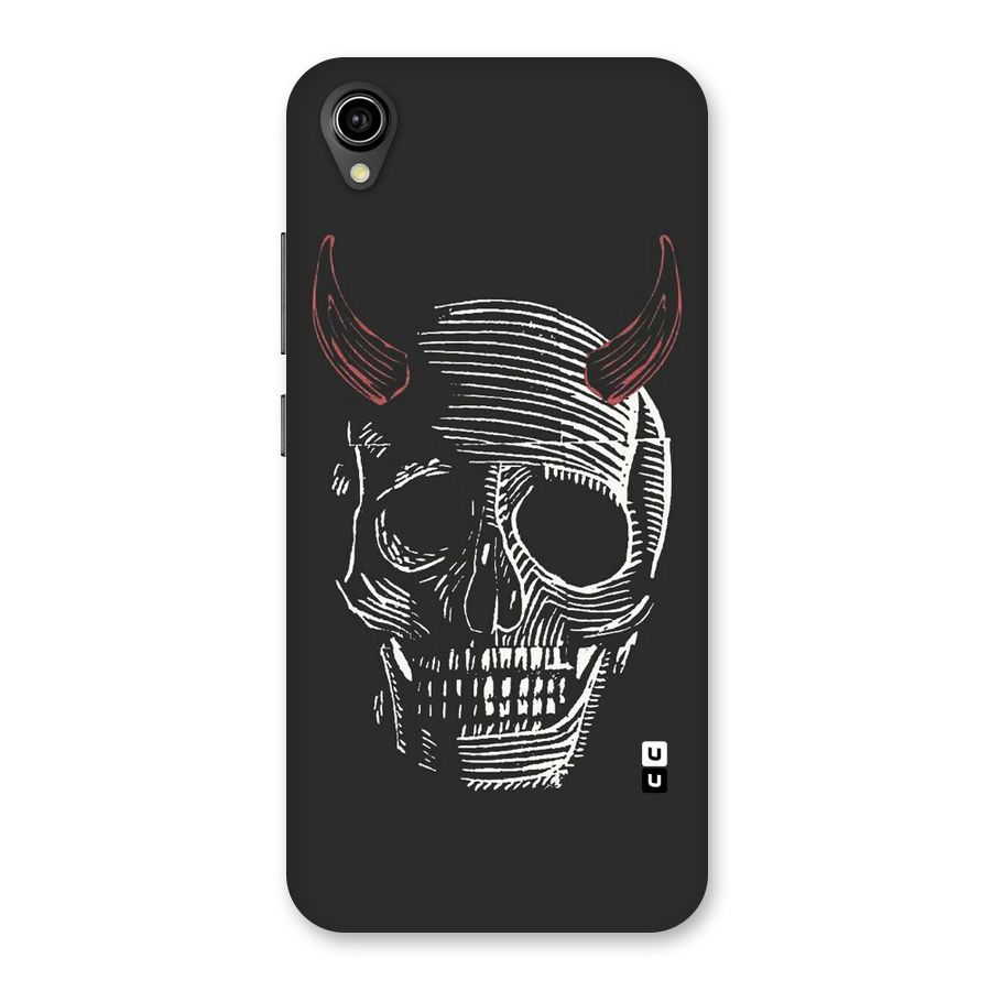 Spooky Face Back Case for Vivo Y90
