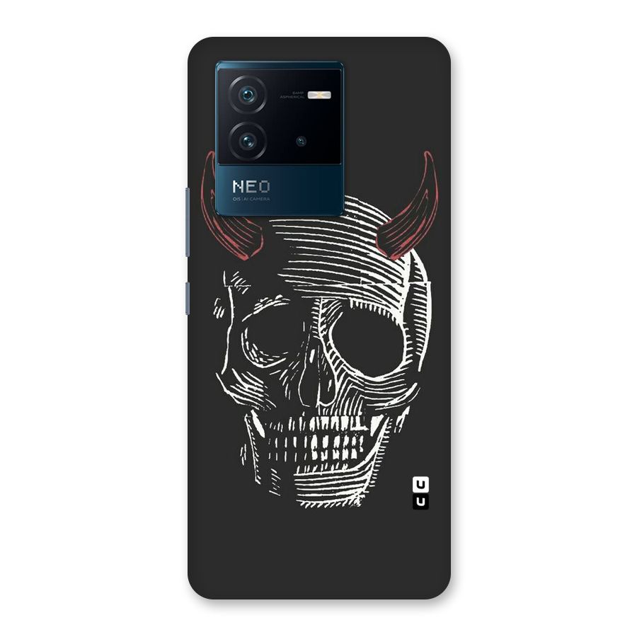 Spooky Face Back Case for Vivo iQOO Neo 6 5G