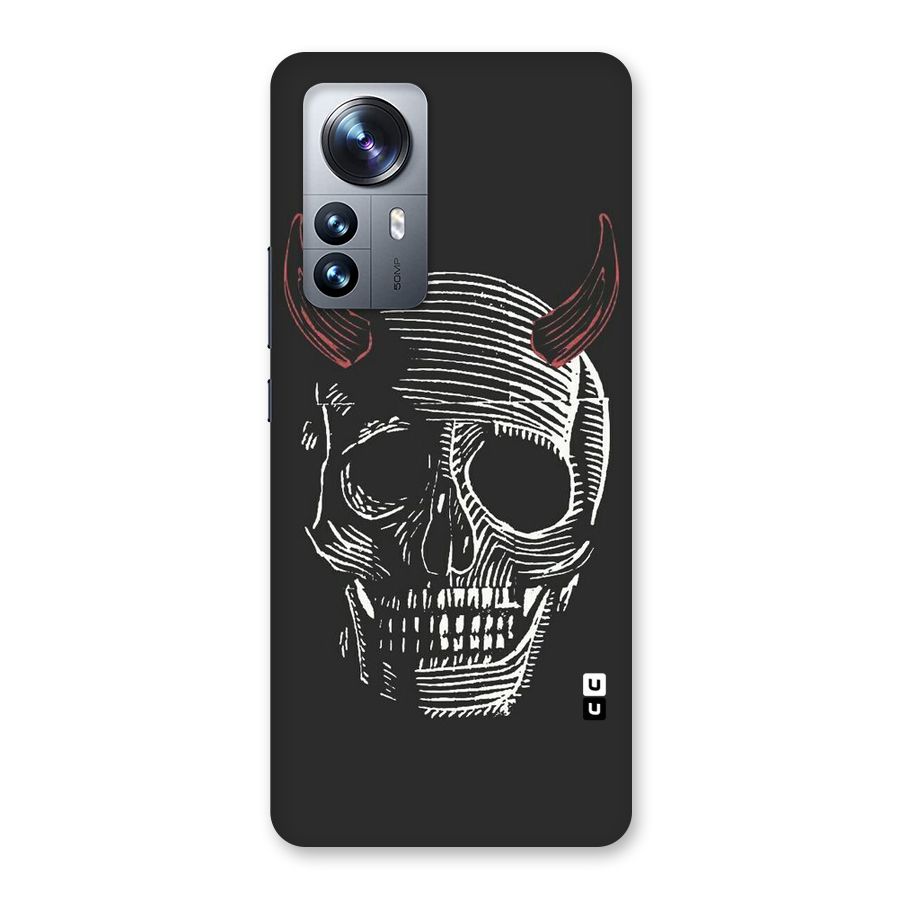 Spooky Face Back Case for Xiaomi 12 Pro