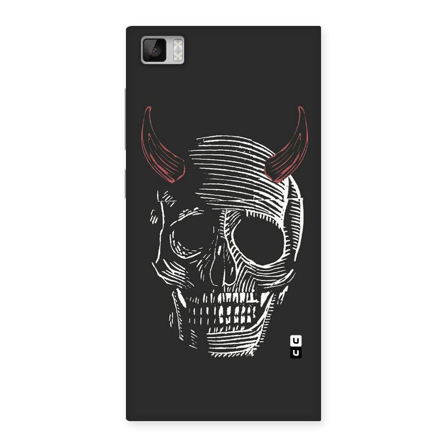 Spooky Face Back Case for Xiaomi Mi3