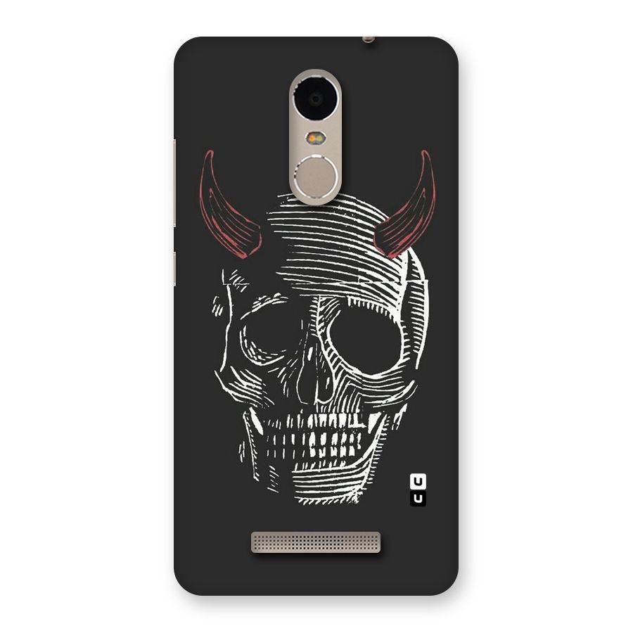 Spooky Face Back Case for Xiaomi Redmi Note 3