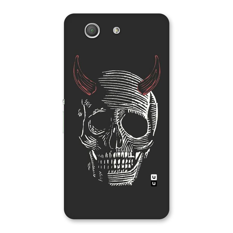 Spooky Face Back Case for Xperia Z3 Compact