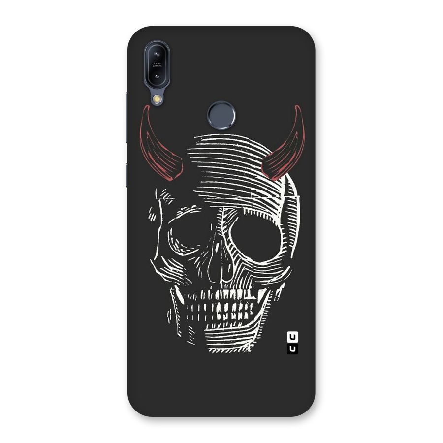 Spooky Face Back Case for Zenfone Max M2