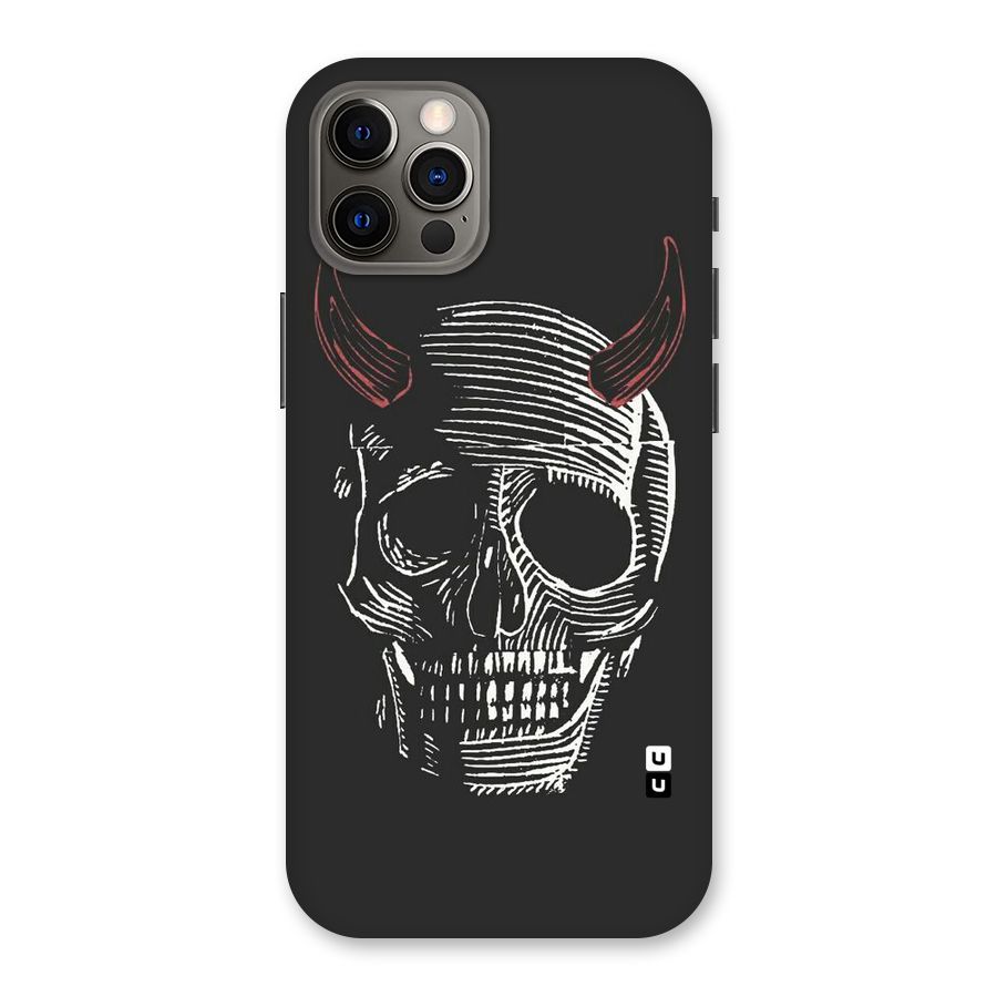Spooky Face Back Case for iPhone 12 Pro