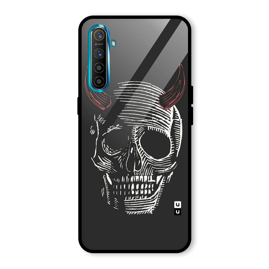Spooky Face Glass Back Case for Realme X2