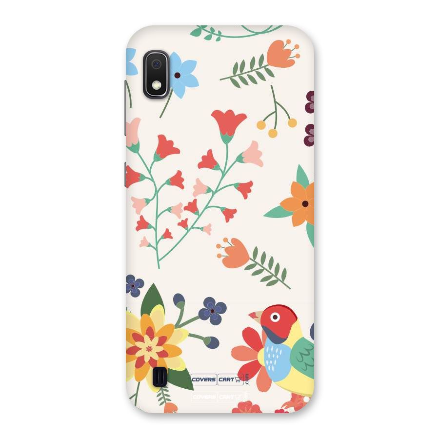 Spring Flowers Back Case for Galaxy A10