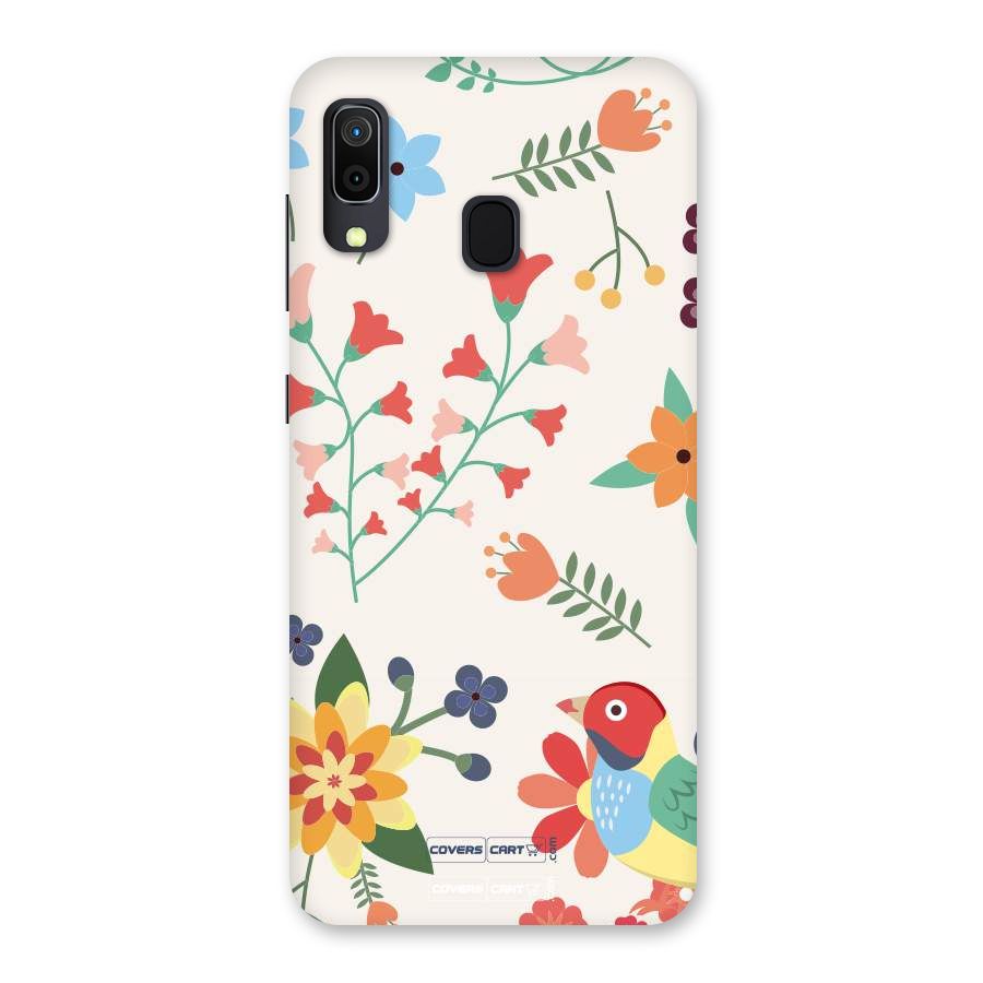 Spring Flowers Back Case for Galaxy A30