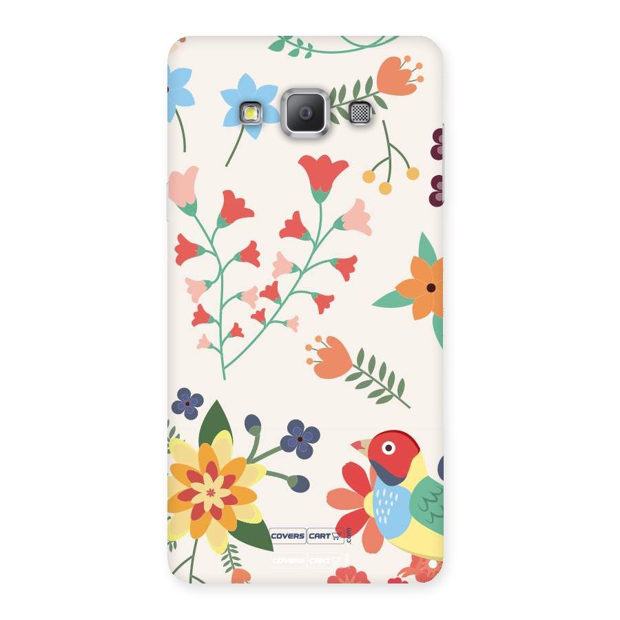 Spring Flowers Back Case for Galaxy A7