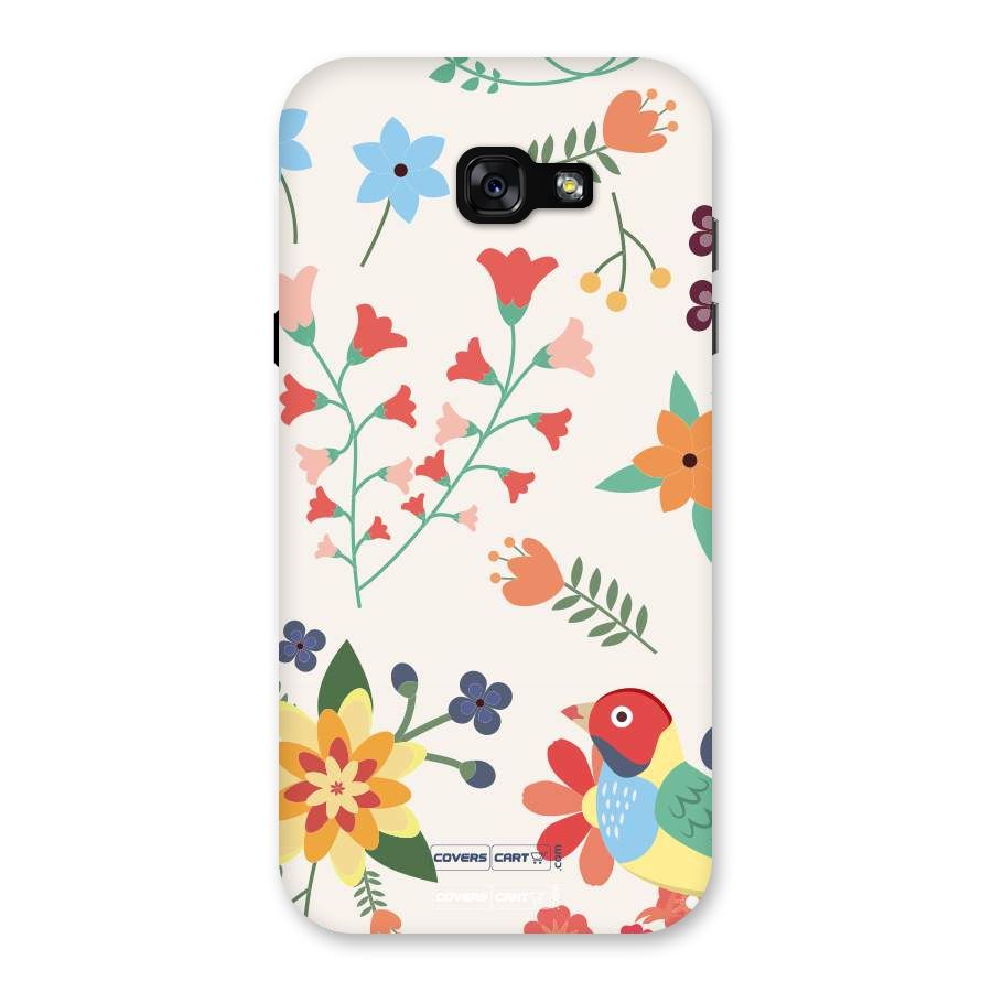 Spring Flowers Back Case for Galaxy A7 (2017)