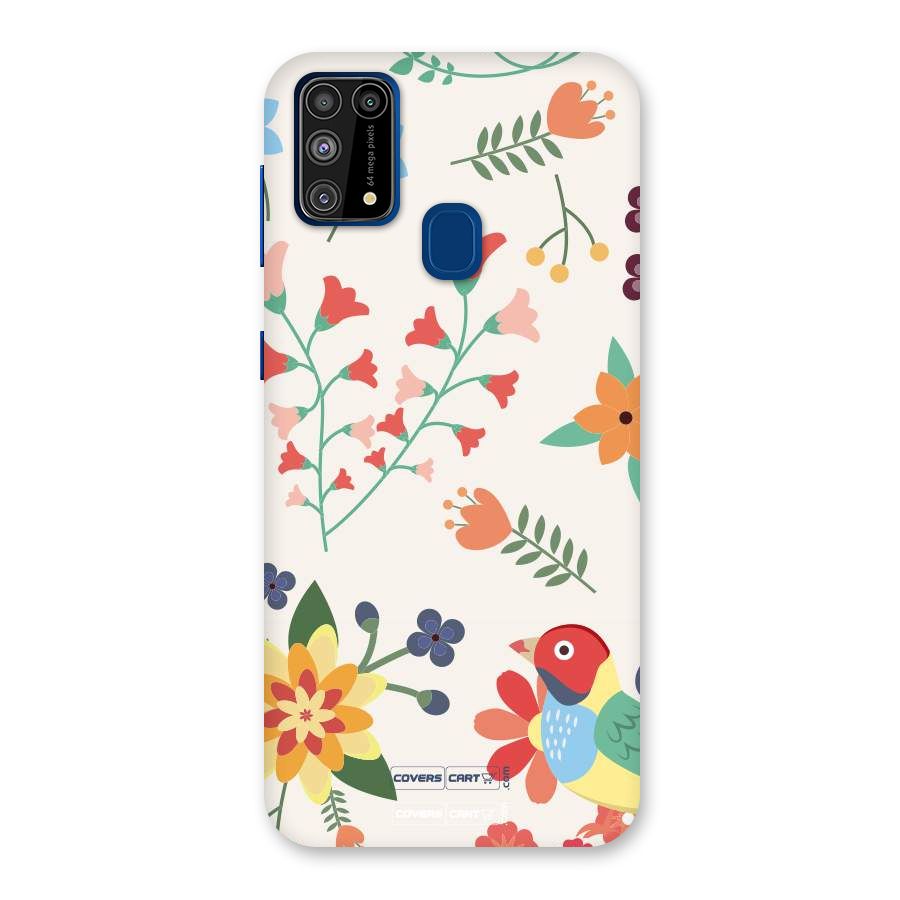 Spring Flowers Back Case for Galaxy F41