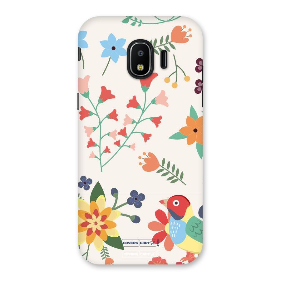 Spring Flowers Back Case for Galaxy J2 Pro 2018