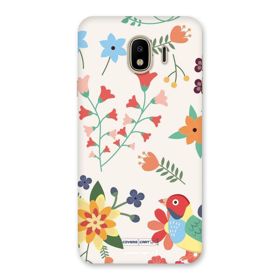 Spring Flowers Back Case for Galaxy J4