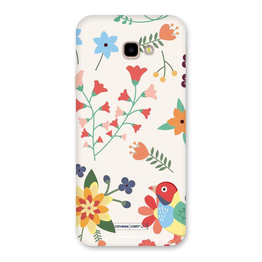 Spring Flowers Back Case for Galaxy J4 Plus