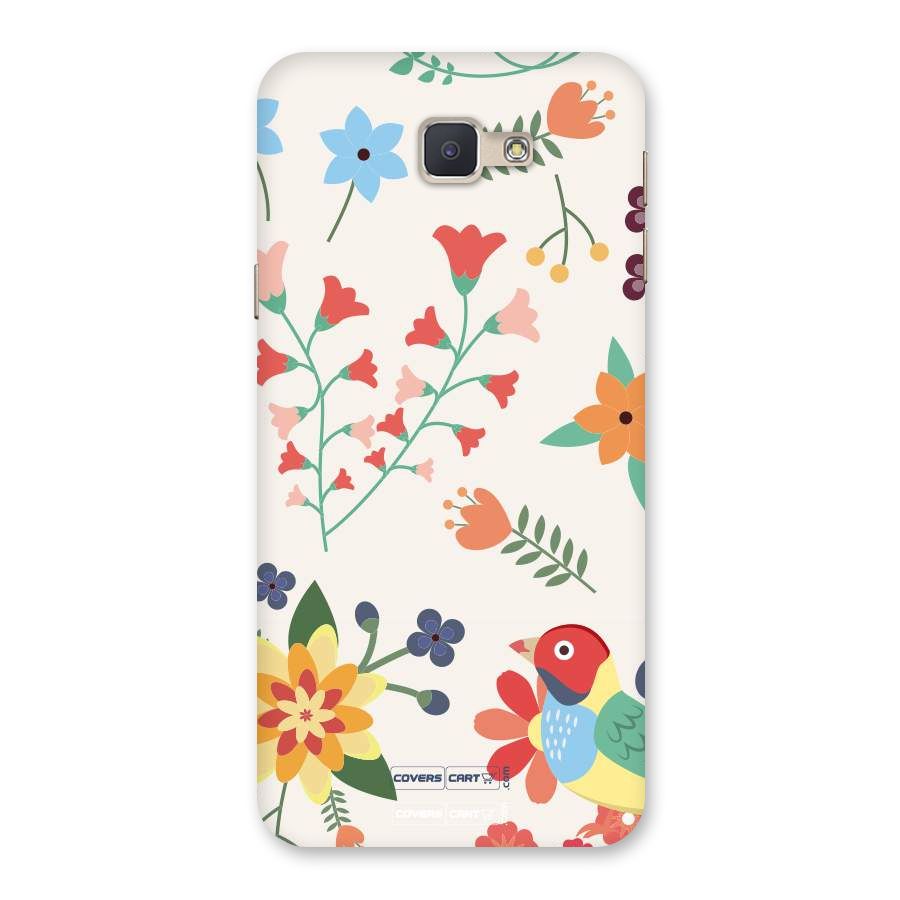 Spring Flowers Back Case for Galaxy J5 Prime