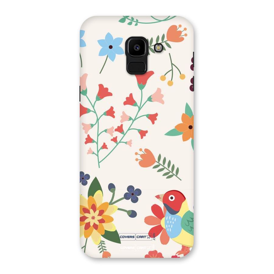 Spring Flowers Back Case for Galaxy J6