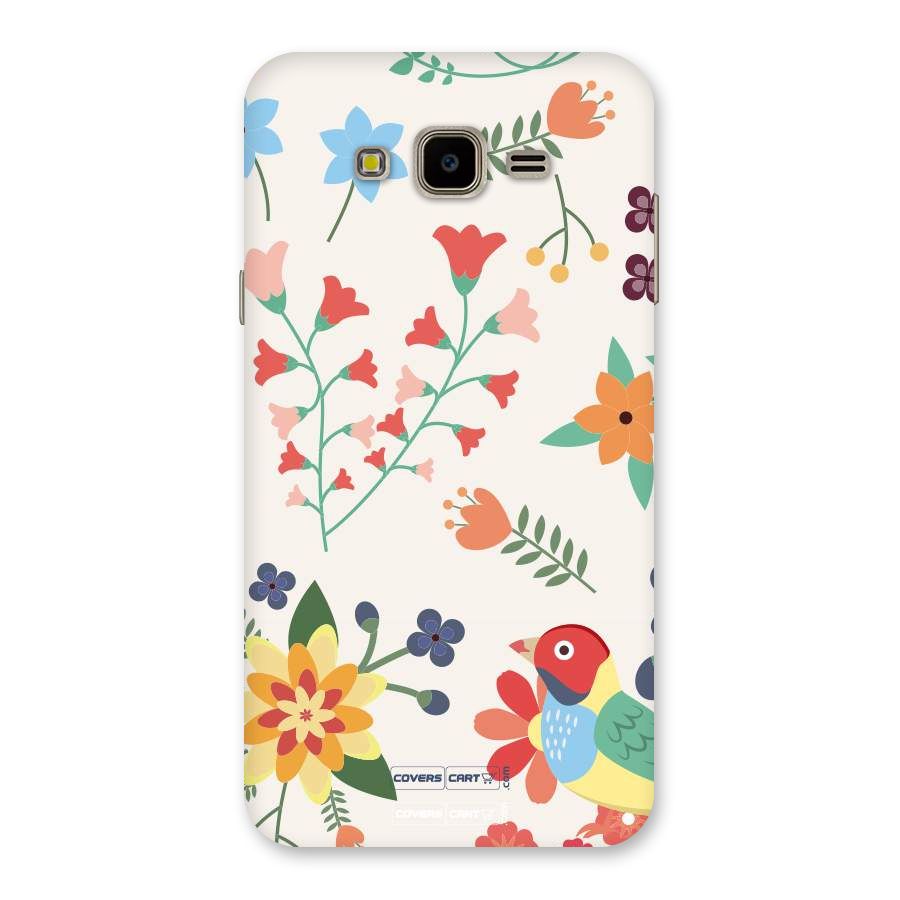 Spring Flowers Back Case for Galaxy J7 Nxt